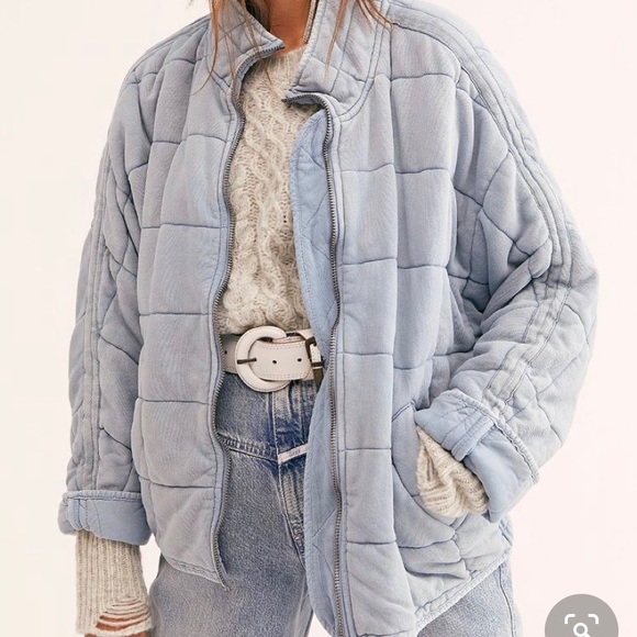 Free People Jackets & Blazers - Dolman quilted jacket free people